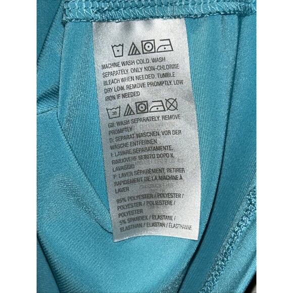 Susan Graver Women's XL Turquoise Liquid Knit Tank Top Career Athleisure - Picture 8 of 9